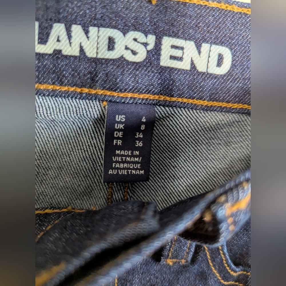 NWT Land's End Recover Women's Jeans Size 4 - Picture 6 of 9